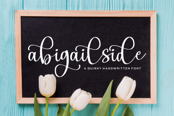 Abigailside: A Quirky Handwritten Font for Branding