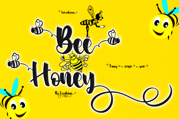 Bee Honey: A Handwritten Font for Memorable Branding