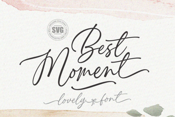 Best Moment: The Handwritten Font for Crafters