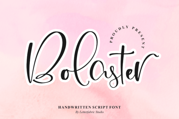 Bolaster: The Handwritten Typeface for Scroll-Stopping Marketing