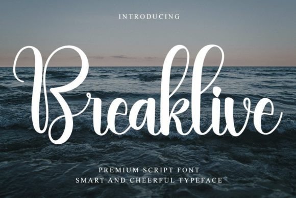 Breaklive: The Handwritten Font That Stops the Scroll
