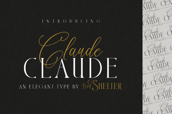 Claude: The Elegant Serif Font for Small Business Branding