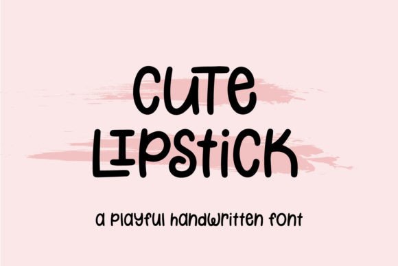 Cute Lipstick Font: The Secret Weapon for Playful Campaigns