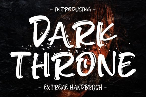 Dark Thorone: A Bold Display Font for Modern Web Design