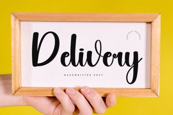 Delivery: A Luxurious Handwritten Font for Branding