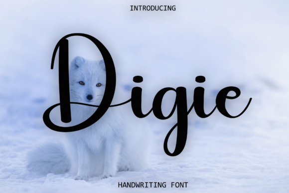 Digie Font Review: A Whimsical Script for Luxury Branding
