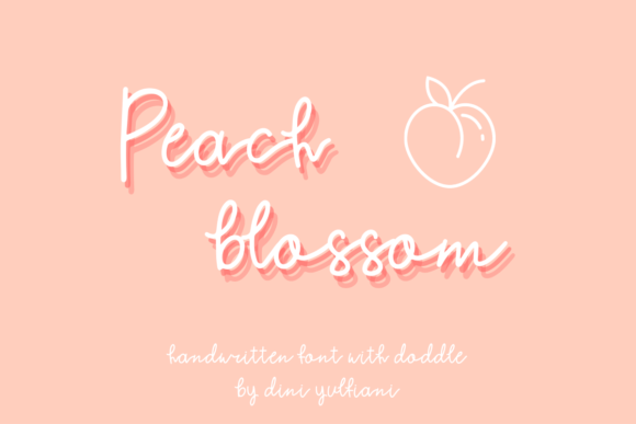 Peach Blossom: The Handwritten Font That Elevates Your Brand