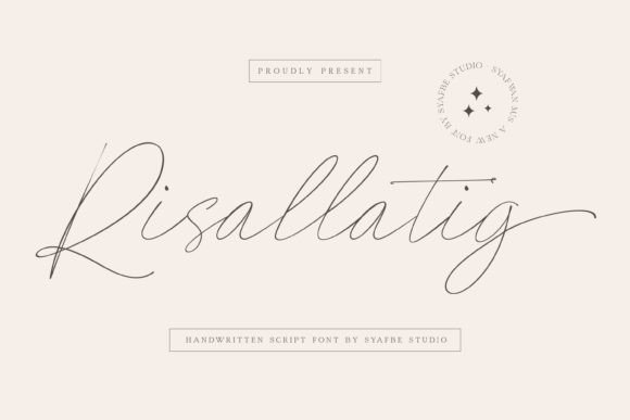 Risallatig: A Handwritten Font for Modern Web Design