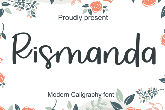 Rismanda: A Handwritten Typeface for Modern Editorial Design