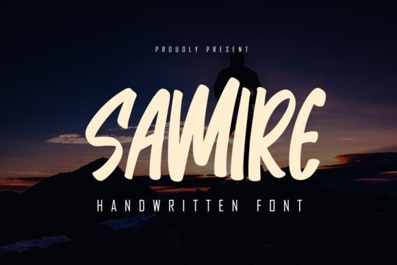 Samire Font: Elevating Brand Identity with Elegant Handwritten Style