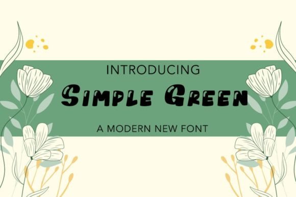 Simple Green: The Bubbly Typeface for Scroll-Stopping Social Content