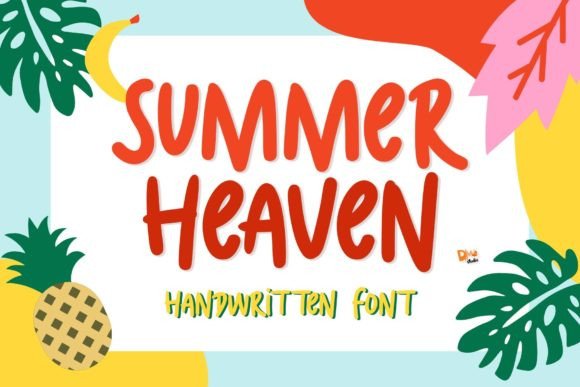 Summer Heaven Font: A Web Designer's Take on Handwritten Style