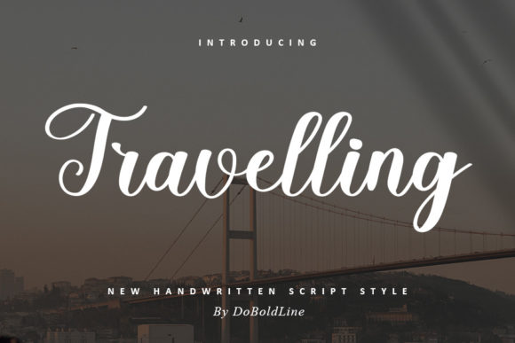 Travellig Font: Elevate Your Campaign Visuals