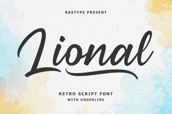 Upgrade Your Brand with the Lional Retro Script Font