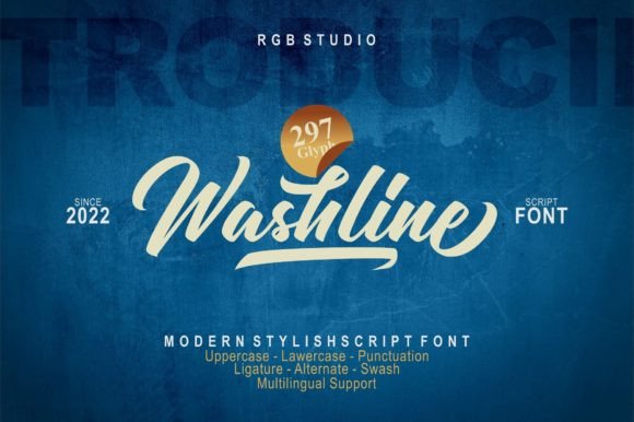 Washline: A Handwritten Font for Makers